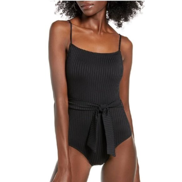 Topshop Other - TOPSHOP Belted One-Piece Swimsuit
